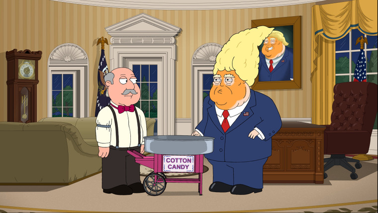 Гриффины — s17e11 — Trump Guy