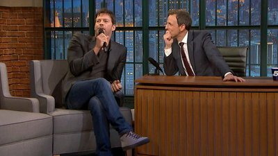 Late Night with Seth Meyers — s2014e95 — Harry Connick Jr., Josh Charles, Nick Jonas