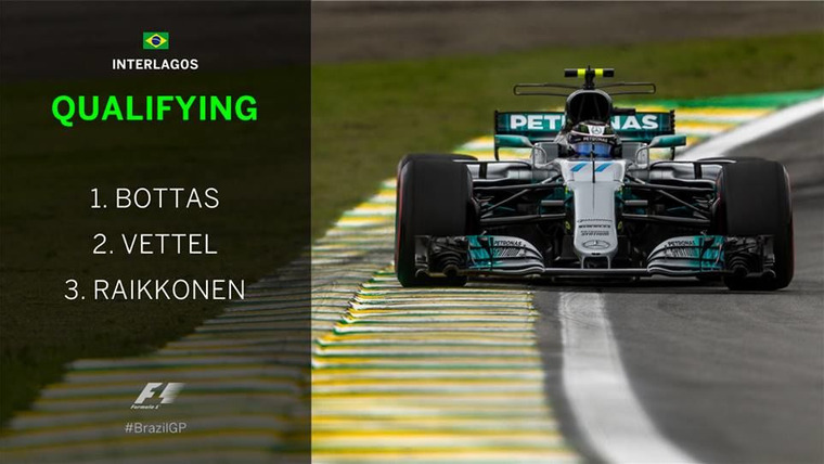 Formula 1 — s2017e37 — Brazilian Grand Prix Qualifying Highlights