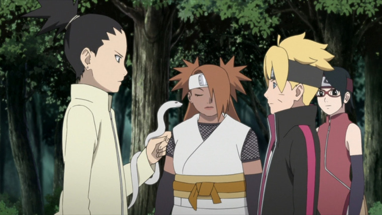 Боруто: Новое поколение Наруто — s01e74 — The Enemy, Ino-Shika-Cho!