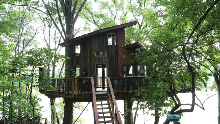 The Treehouse Guys — s03e05 — Recycled Tennessee Treehouse
