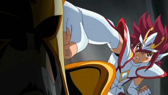 Рыцари Зодиака: Омега — s01e08 — Fateful Meeting! The Smashing Gold Saint!