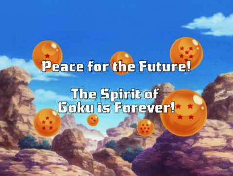 Драконий жемчуг Кай — s01e98 — Bring Peace to the Future! Goku's Spirit is Eternal