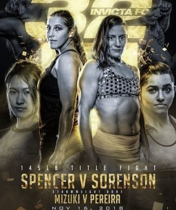 Invicta Fighting Championships — s07e06 — Invicta FC 32: Featherweight Title Fight: Felicia Spencer vs. Pam Sorenson