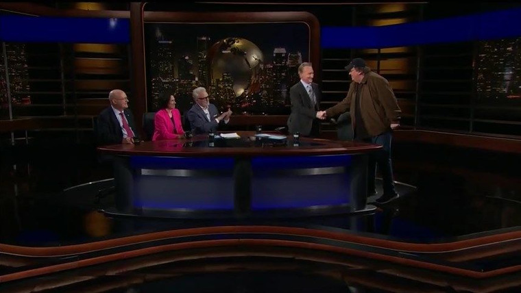 Real Time with Bill Maher — s16e21 — Ben Shapiro; Jennifer Rubin, Bradley Whitford and Lawrence Wilkerson; Michael Moore