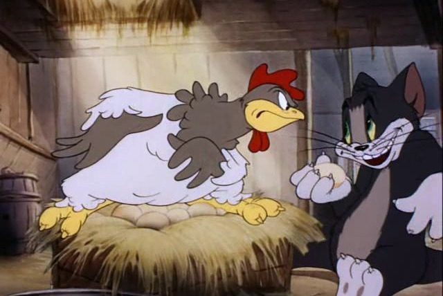Tom & Jerry (Hanna-Barbera era) — s01e08 — Fine Feathered Friend