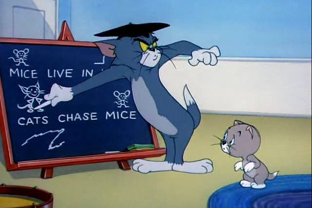 Tom & Jerry (Hanna-Barbera era) — s01e37 — Professor Tom