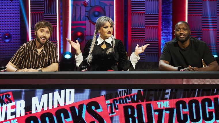 Never Mind the Buzzcocks — s02e05 — Lethal Bizzle, James Buckley, Maisie Peters