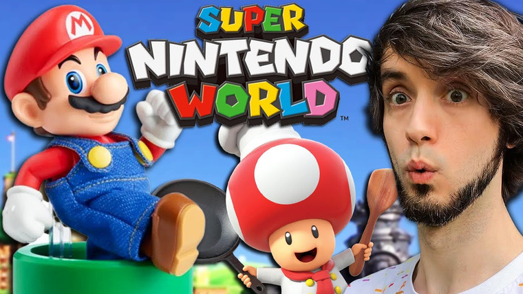 PeanutButterGamer — s13e03 — I Spent $750 on Super Nintendo World TOYS + FOOD