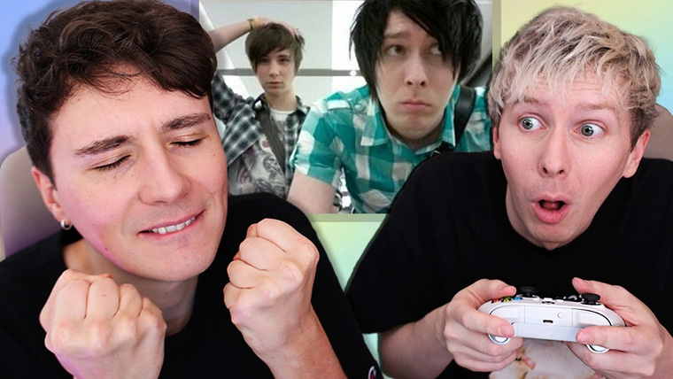 Dan and Phil — s08e03 — The first game Dan and Phil ever played together!