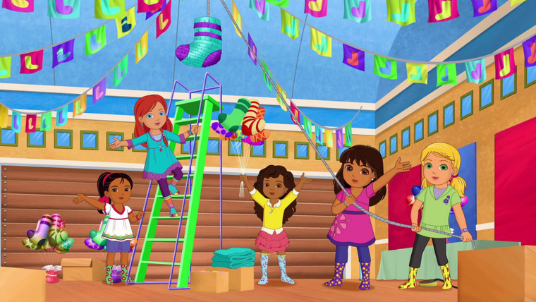 Dora and Friends: Into the City! — s02e17 — A Sockin' Good Party