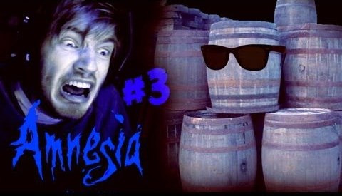 PewDiePie — s03e118 — WHY I HATE BARRELS! - Amnesia: Custom Story - Part 3 - Baldo's Discovery