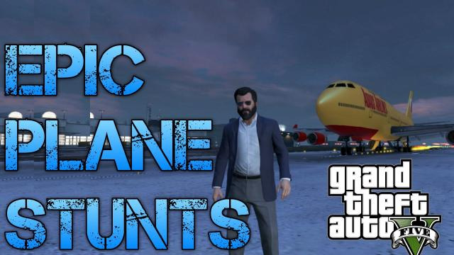 Jacksepticeye — s02e515 — Grand Theft Auto V Challenges | THE BEST PLANE STUNTS I'VE EVER DONE!!