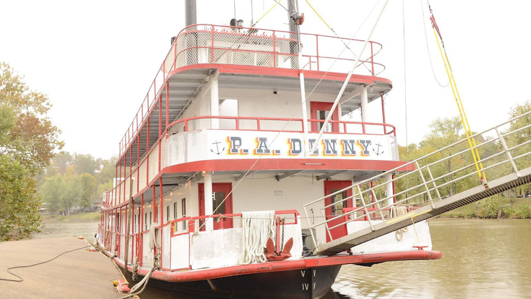 Salvage Dawgs — s04e09 — P.A. Denny Riverboat