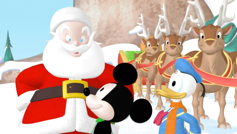 Клуб Микки Мауса — s01e20 — Mickey Saves Santa