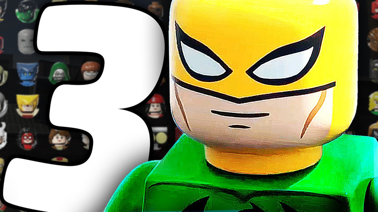 Qewbite — s05e36 — Все Персонажи — LEGO Marvel's Avengers — Часть 3