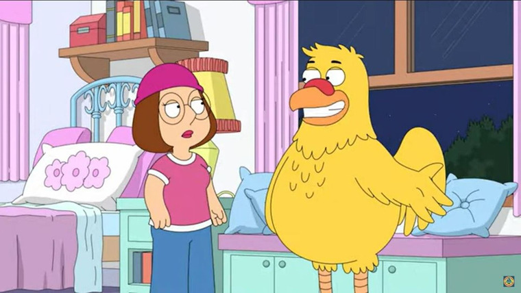 Гриффины — s23e05 — The Chicken or the Meg
