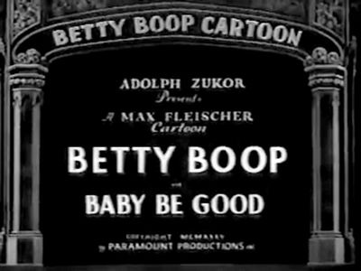 Бетти Буп — s1935e01 — Baby Be Good