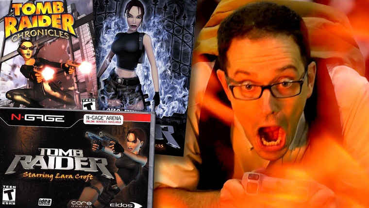 Злостный видеоигровой задрот — s12e04 — Tomb Raider Games