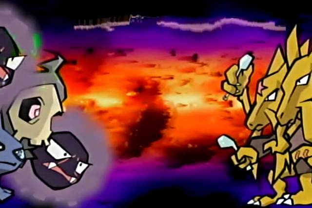 Покемон — s04e147 — Esper VS Ghost! Midnight Duel!?