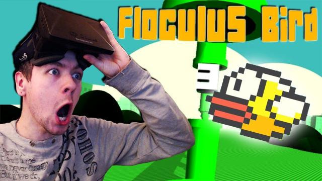 Jacksepticeye — s03e297 — BECOME THE FLAPPY BIRD | Floculus Bird with the Oculus Rift