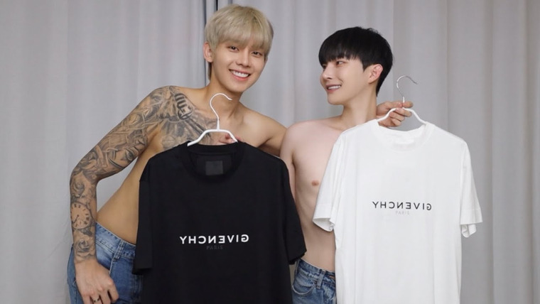 Bosungjun — s2022e15 — Gay couple’s couples t-shirt lookbook ❤️