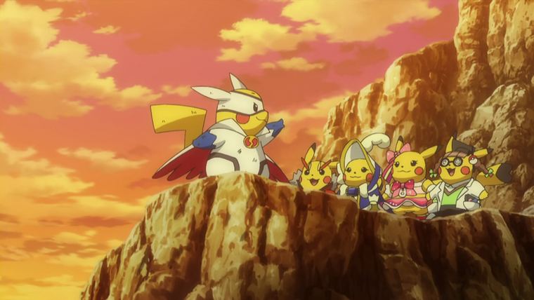 Pocket Monsters — s10e78 — Pikachu Becomes a Star!? Its Movie Debut!!