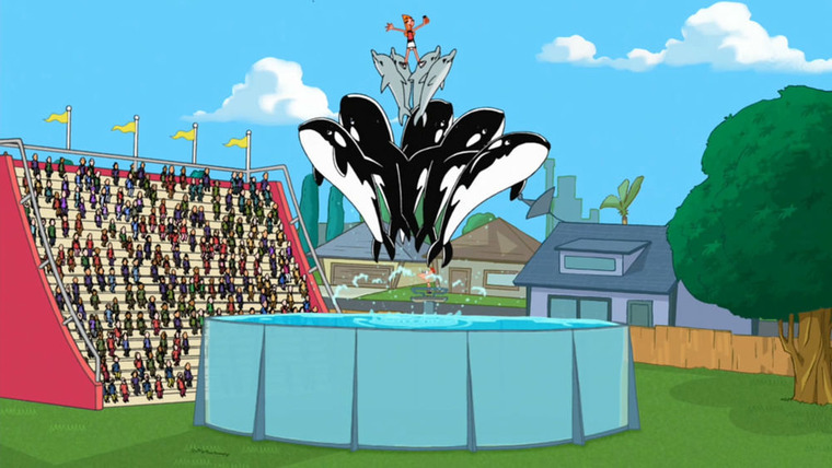Phineas and Ferb — s02e05 — Backyard Aquarium