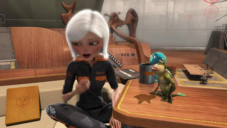 Страшилки Dreamworks — s01e03 — Monsters vs. Aliens: Mutant Pumpkins from Outer Space