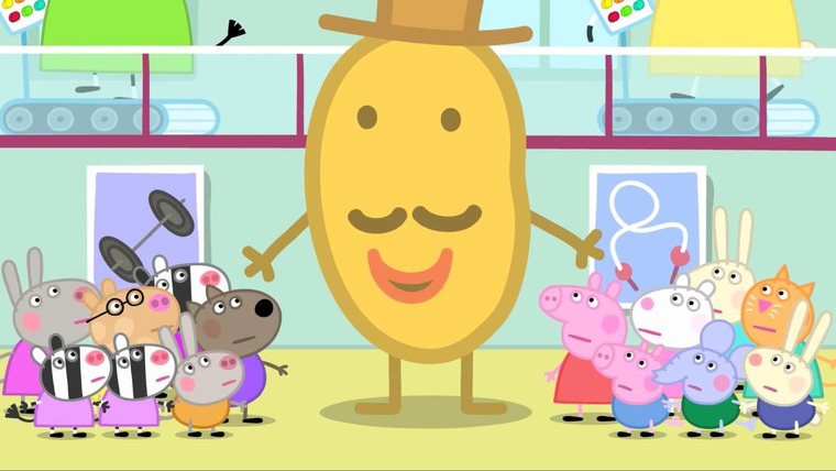 Peppa Pig — s03e17 — Mr. Potato Comes to Town