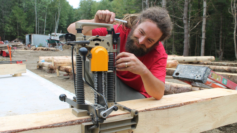 Building Off the Grid — s07e03 — Maine Straw Bale Cabin