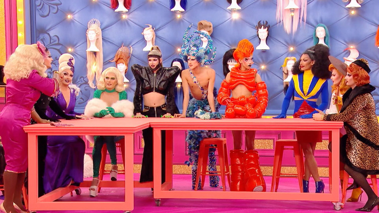 Королевские Гонки: Франция — s03e01 — Voulez-vous Drag Race avec moi ce soir ?