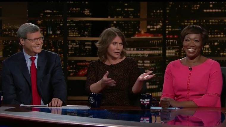 Real Time with Bill Maher — s15e07 — Rosa Brooks; Jeffrey Lord, Joy Reid and Charlie Sykes; Bill Mckibben