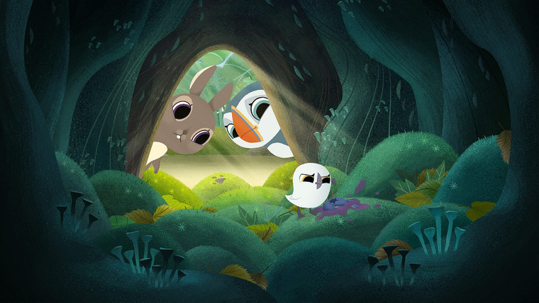 Puffin Rock — s03e04 — Who's Been Sleeping in My Den?