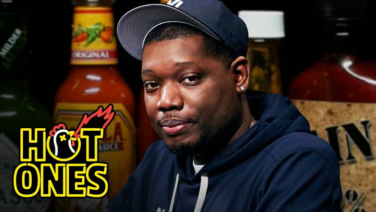 Hot Ones — s15e09 — Michael Che Gs Up While Eating Spicy Wings