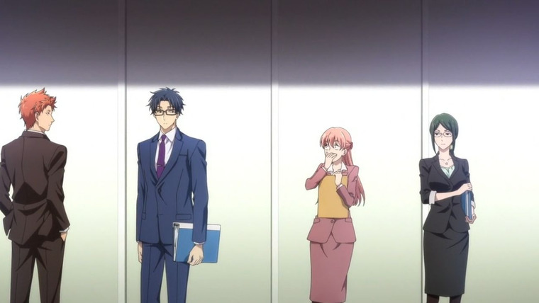 Wotaku ni Koi wa Muzukashii — s01e01 — Narumi and Hirotaka Meet Again, and...