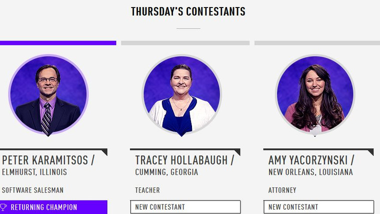 Jeopardy! — s2018e54 — Mary Ann Borer Vs. Terrie Vasilopoulos Vs. David Trachtenberg, Show # 7804.