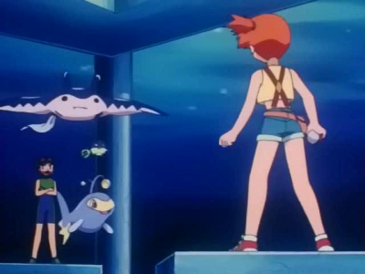 Pocket Monsters — s03e140 — Ryugu Gym! Battle in the Water!