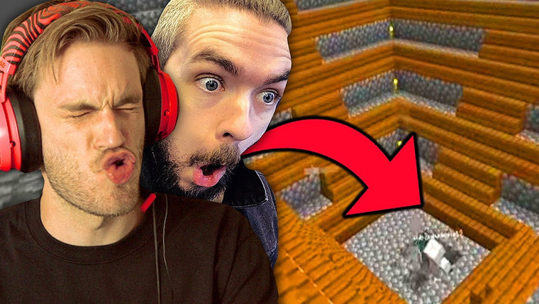 PewDiePie — s10e235 — We BUILT the GREATEST thing in Minecraft — Minecraft with Jacksepticeye — Part 4