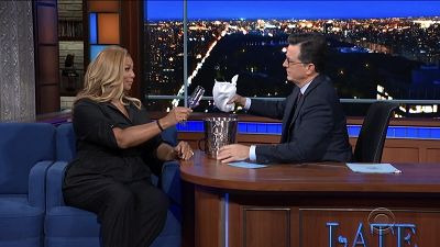 The Late Show with Stephen Colbert — s2019e156 — Queen Latifah, Radhika Jones