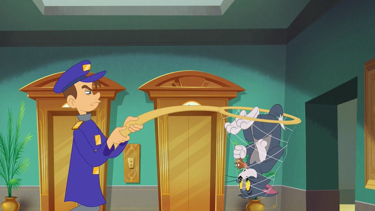 Том и Джерри в Нью-Йорке — s01e12 — Stormin' the Doorman