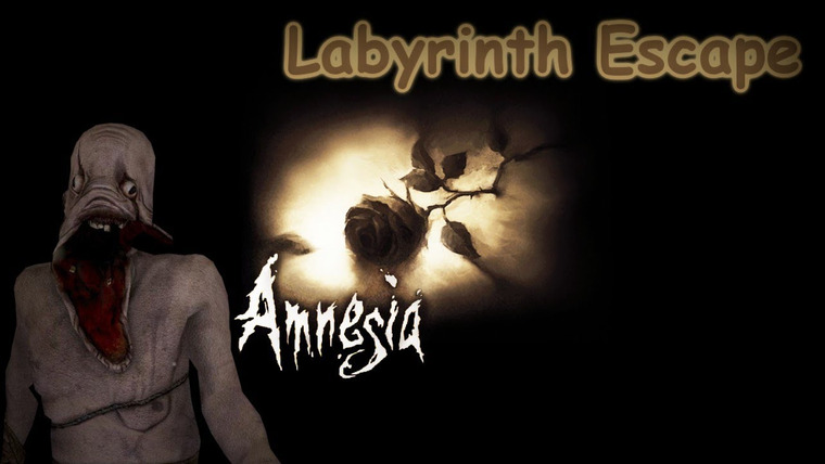 JesusAVGN — s02e16 — ПОПРОБУЙ ДОГОНИ! - Amnesia Labyrinth Escape