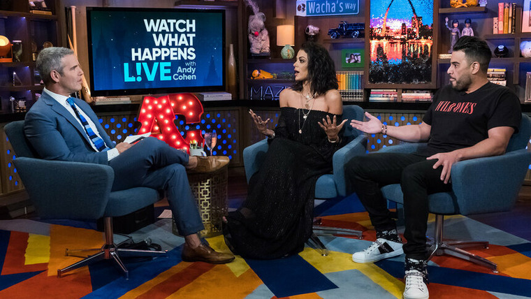 Watch What Happens Live — s15e133 — Golnesa Gharachedaghi; Mike Shouhed