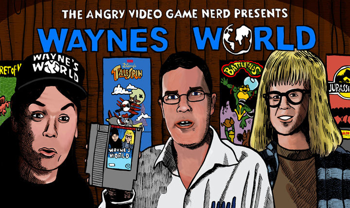 Злостный видеоигровой задрот — s04e14 — Wayne's World