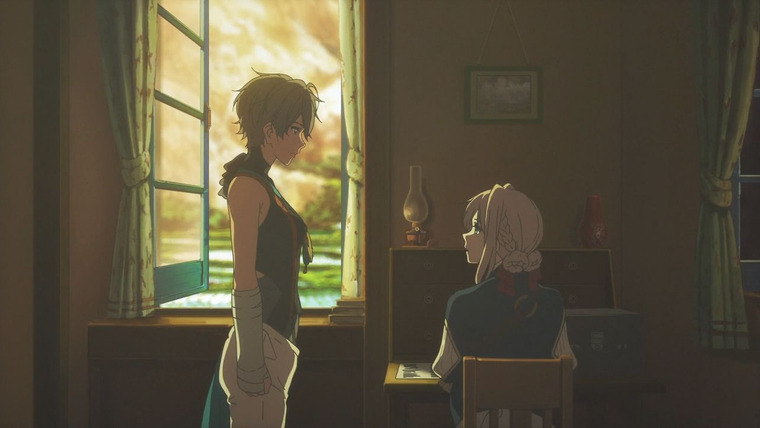 Violet Evergarden — s01e04 — You Won't be a Tool, but a Person Worthy of that Name