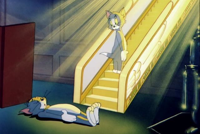 Tom & Jerry (Hanna-Barbera era) — s01e42 — Heavenly Puss
