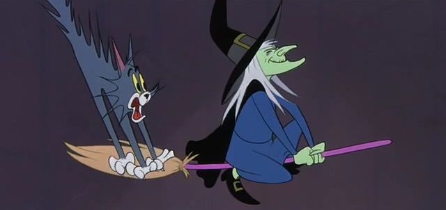 Tom & Jerry (Hanna-Barbera era) — s01e98 — The Flying Sorceress