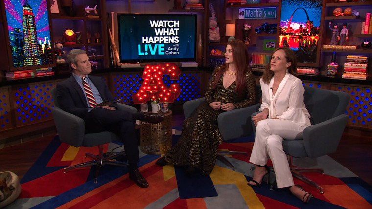 Watch What Happens Live — s15e157 — Debra Messing; Molly Shannon