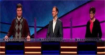Jeopardy! — s2019e31 — Daryn Firicano Vs. Mononita Nur Vs. Ryan Bradley, Show # 8011.