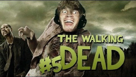 ПьюДиПай — s03e427 — The Walking Dead - BELLY HURTS FROM LAUGHING XD - The Walking Dead - Episode 1 (A New Day) - Part 5